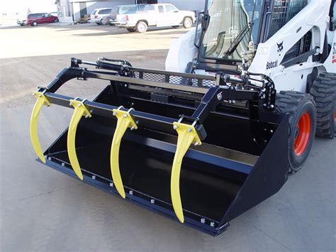 mds skid steer attachments|grapple attachments for tractor loader.